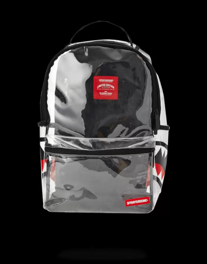 BACKPACKS*Sprayground 20/20 VISION DOUBLE CARGO SIDE SHARK
