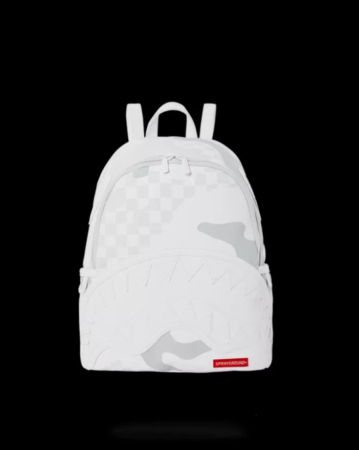 SAVAGES | BACKPACKS*Sprayground 3AM LE BLANC SAVAGE BACKPACK