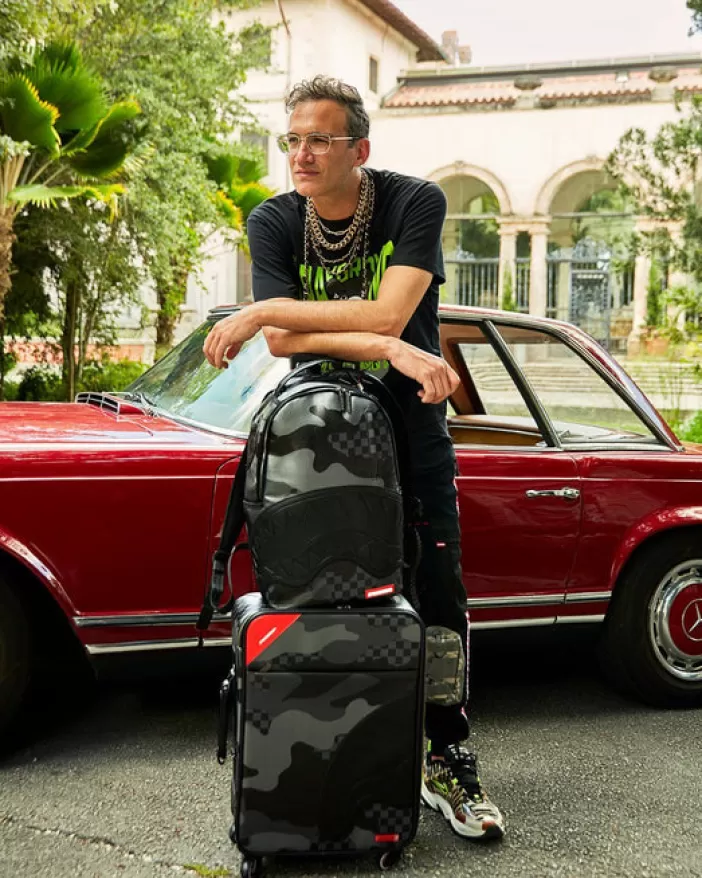 CARRY-ON LUGGAGE*Sprayground 3AM NEVER SLEEP JETSETTER CARRY-ON LUGGAGE