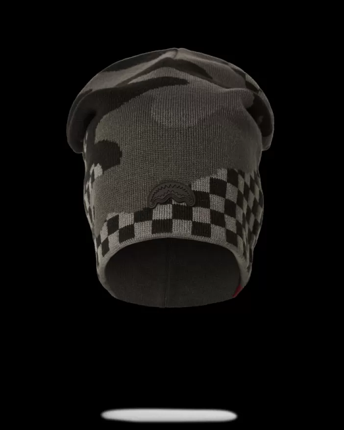 BEANIES | COLD WEATHER GEAR*Sprayground 3AM NEVER SLEEP SLOUCH BEANIE