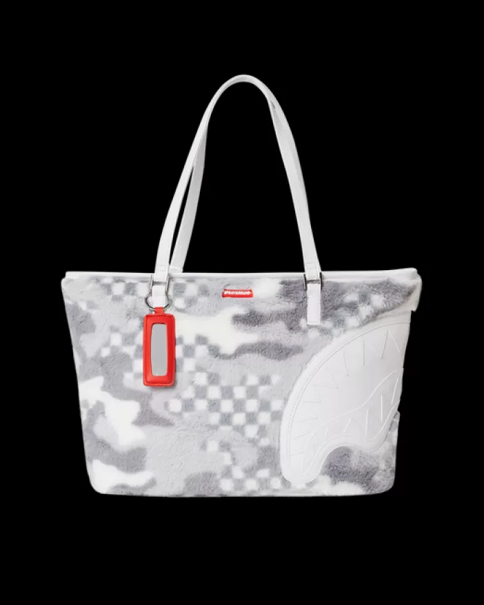 TOTES | HANDBAGS*Sprayground 3AM PLUSH SWISS ALPS TOTE