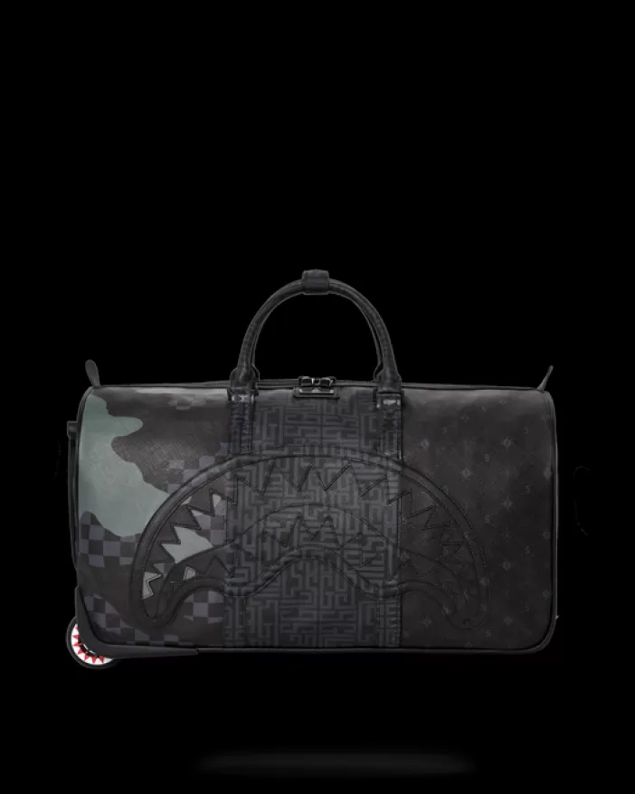 DUFFLES*Sprayground 3AM THE TRILOGY DUFFLE WHEELY