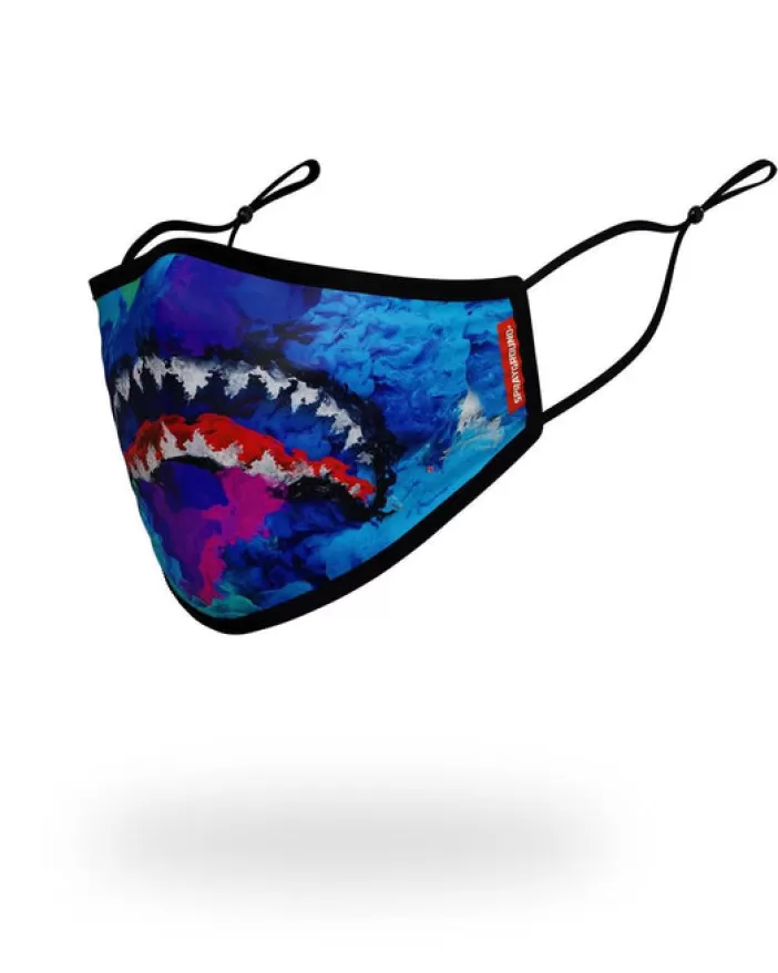 FACE MASKS*Sprayground ADULT COLOR DRIP FORM FITTING FACE MASK