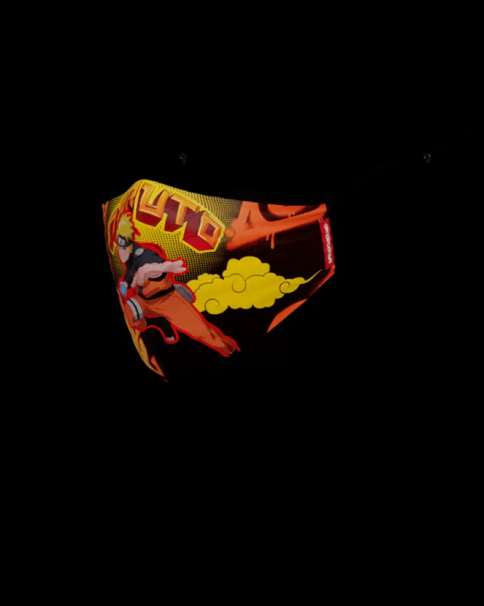 FACE MASKS*Sprayground ADULT NARUTO u30cau30ebu30c8 FORM-FITTING FACE MASK