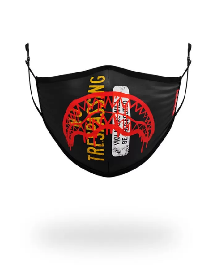 FACE MASKS*Sprayground ADULT NO TRESSPASSING FORM FITTING FACE MASK