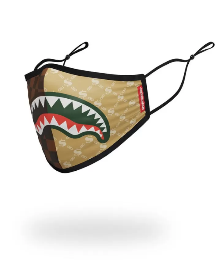 FACE MASKS*Sprayground ADULT PARIS VS MILAN FORM FITTING FACE MASK