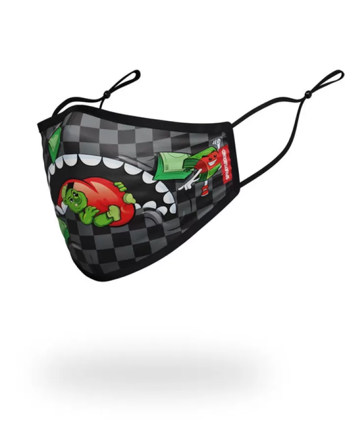 FACE MASKS*Sprayground ADULT SHARK SQUAD FORM FITTING FACE MASK
