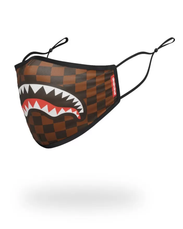 FACE MASKS*Sprayground ADULT SHARKS IN PARIS (ORIGINAL) FORM FITTING FACE MASK
