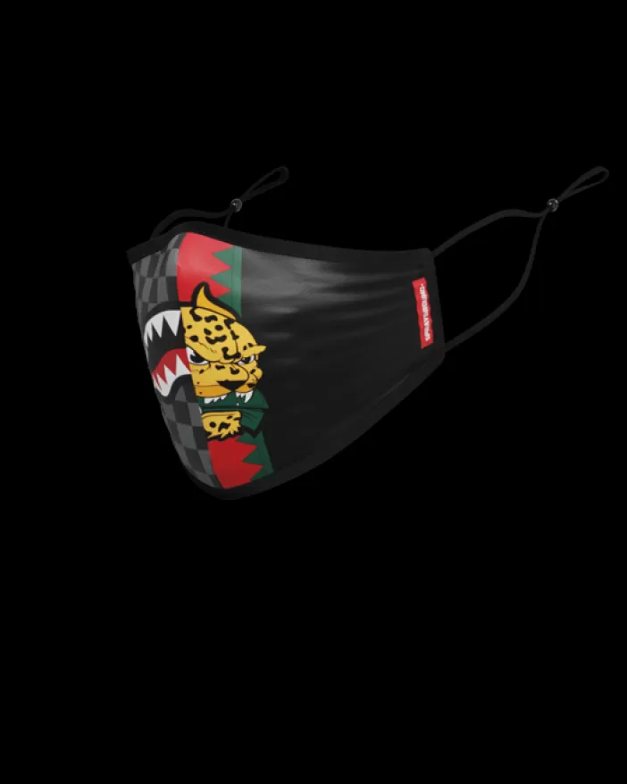 FACE MASKS*Sprayground ADULT SPUCCI SPLIT FORM-FITTING FACE MASK