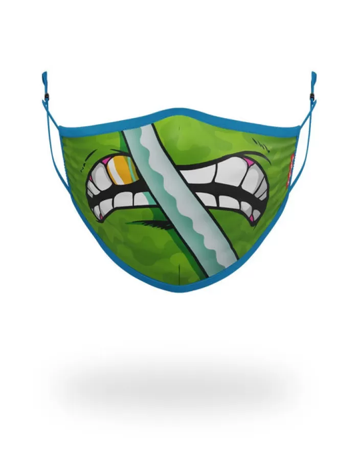 FACE MASKS*Sprayground ADULT TMNT: LEONARDO SHARK FORM FITTING FACE-COVERING