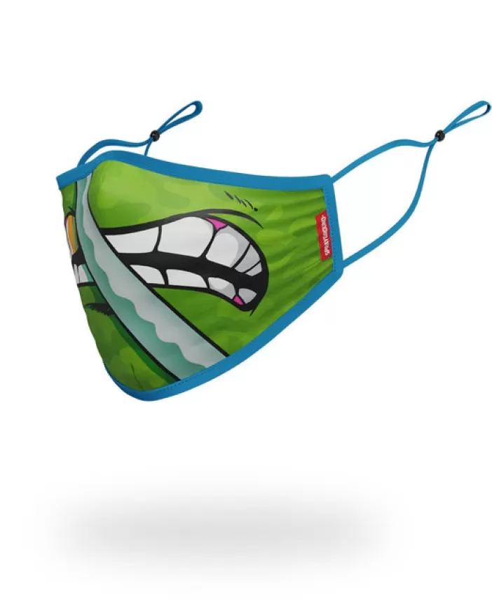FACE MASKS*Sprayground ADULT TMNT: LEONARDO SHARK FORM FITTING FACE-COVERING
