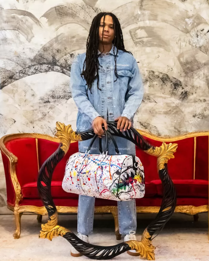 DUFFLES*Sprayground AFTER DARK SPARK DUFFLE