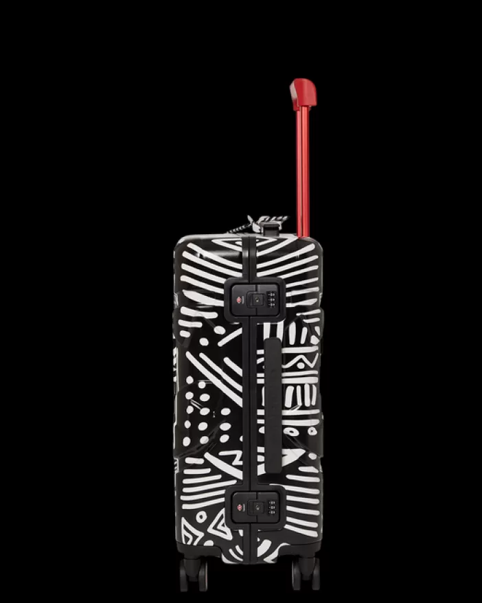 CARRY-ON LUGGAGE*Sprayground A.I.8 AFRICAN INTELLIGENCE - ORIGIN STORY SHARKNAUTICS HARDSHELL CARRY-ON LUGGAGE