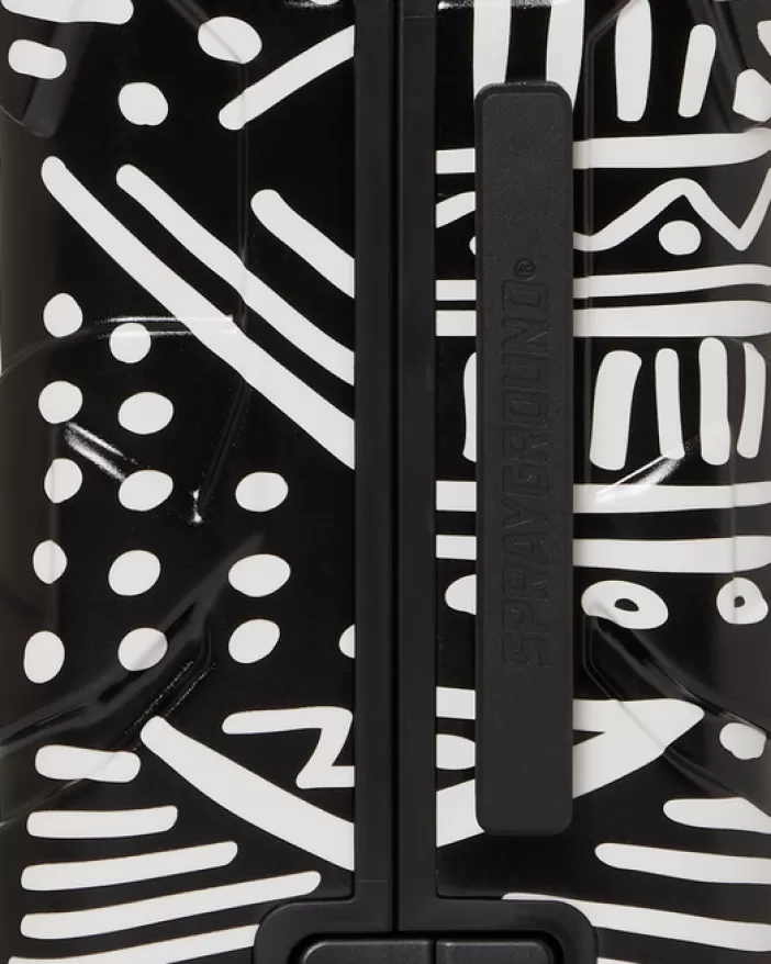 CARRY-ON LUGGAGE*Sprayground A.I.8 AFRICAN INTELLIGENCE - ORIGIN STORY SHARKNAUTICS HARDSHELL CARRY-ON LUGGAGE