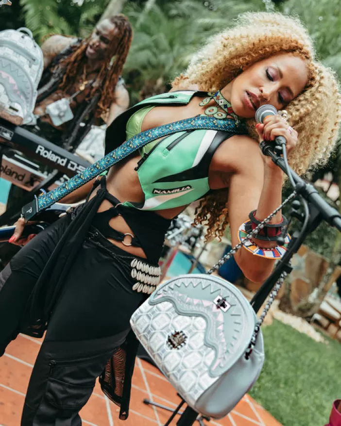 HANDBAGS*Sprayground A.I.8 AFRICAN INTELLIGENCE BOOKED u0026 BUSY SHARK HANDBAG