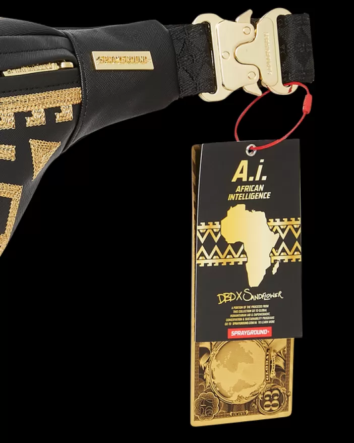 CROSSBODYS*Sprayground A.I.8 AFRICAN INTELLIGENCE PATH TO THE FUTURE II SAVVY CROSSBODY