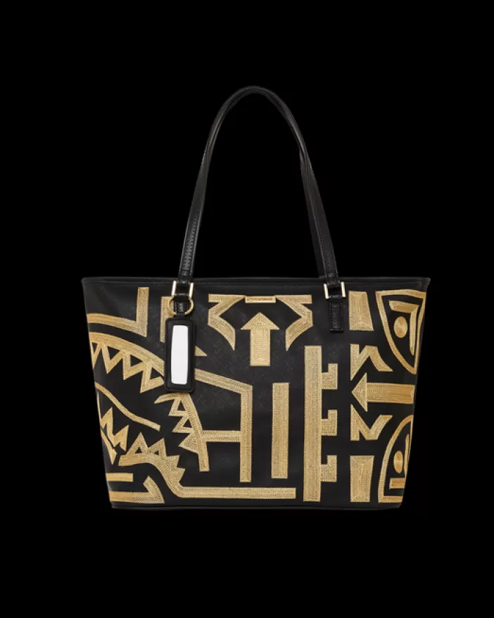TOTES | HANDBAGS*Sprayground A.I.8 AFRICAN INTELLIGENCE PATH TO THE FUTURE II TOTE