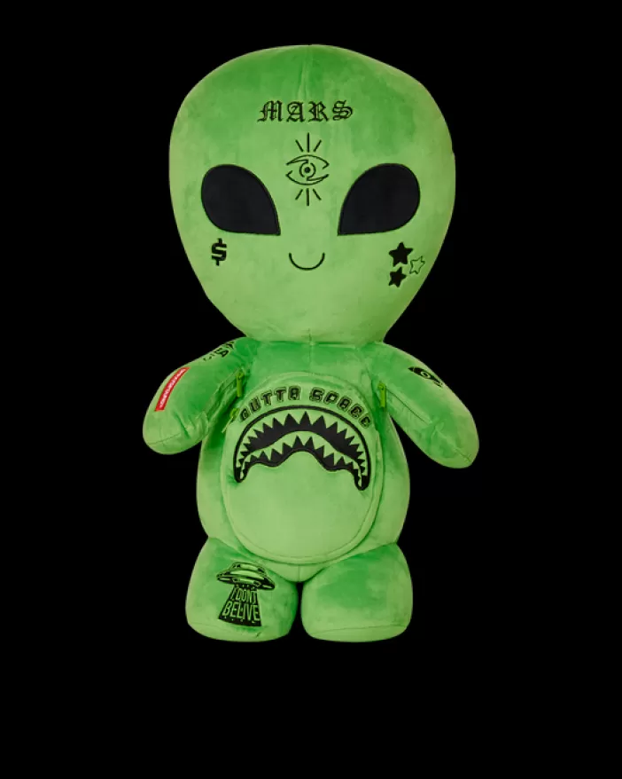TEDDY BEAR BACKPACKS | BACKPACKS*Sprayground ALIEN PLUSH BACKPACK