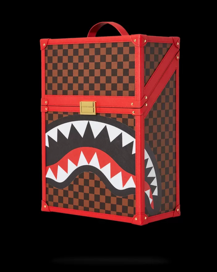 BACKPACKS*Sprayground ALL OR NOTHING SHARKS IN PARIS CHATURANGA SHARK 1900 BACKPACK