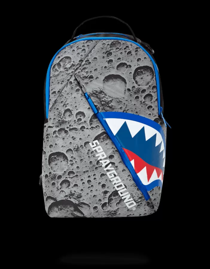 BACKPACKS*Sprayground ANGLED REFLECTIVE SHARK (SPACE SHOT)