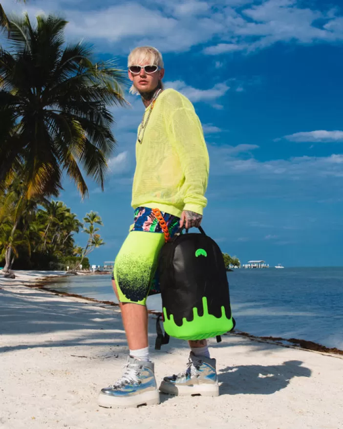 BACKPACKS*Sprayground ANTI-GRAVITY GREEN BACKPACK (DLXV)