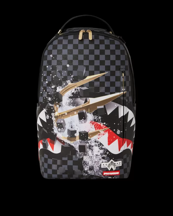 BACKPACKS*Sprayground AQUAMAN TRIDENT BACKPACK