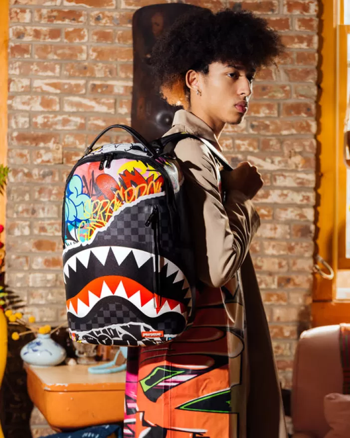 BACKPACKS*Sprayground ARTISTIC PURSUIT BACKPACK (DLXV)