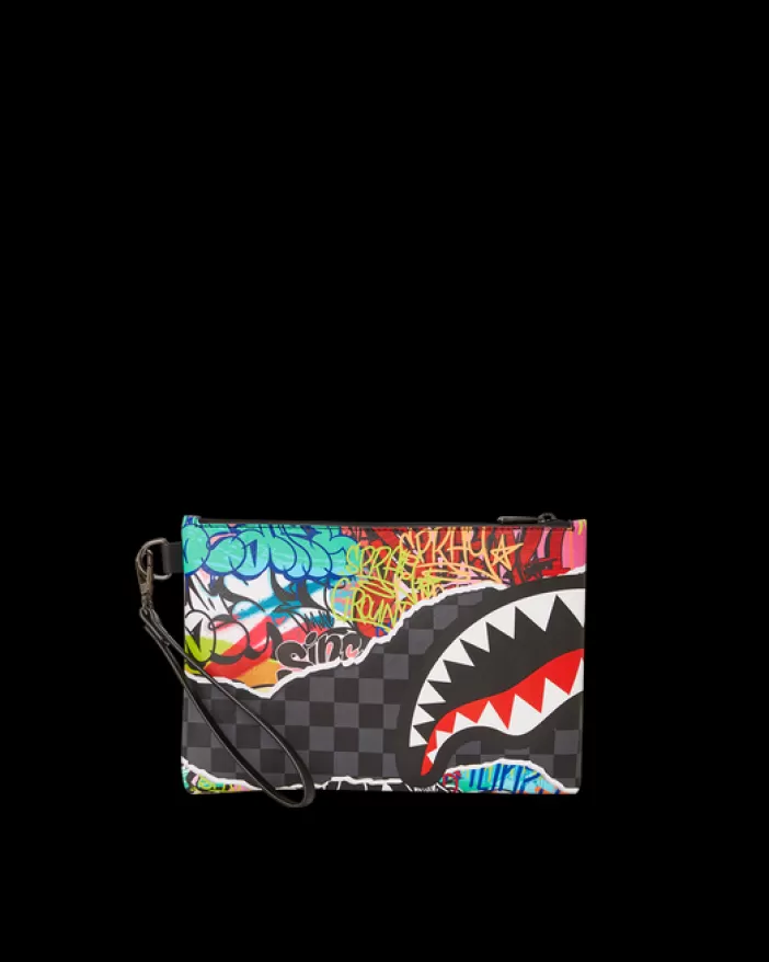 CROSSOVER CLUTCHES*Sprayground ARTISTIC PURSUIT CROSSOVER CLUTCH
