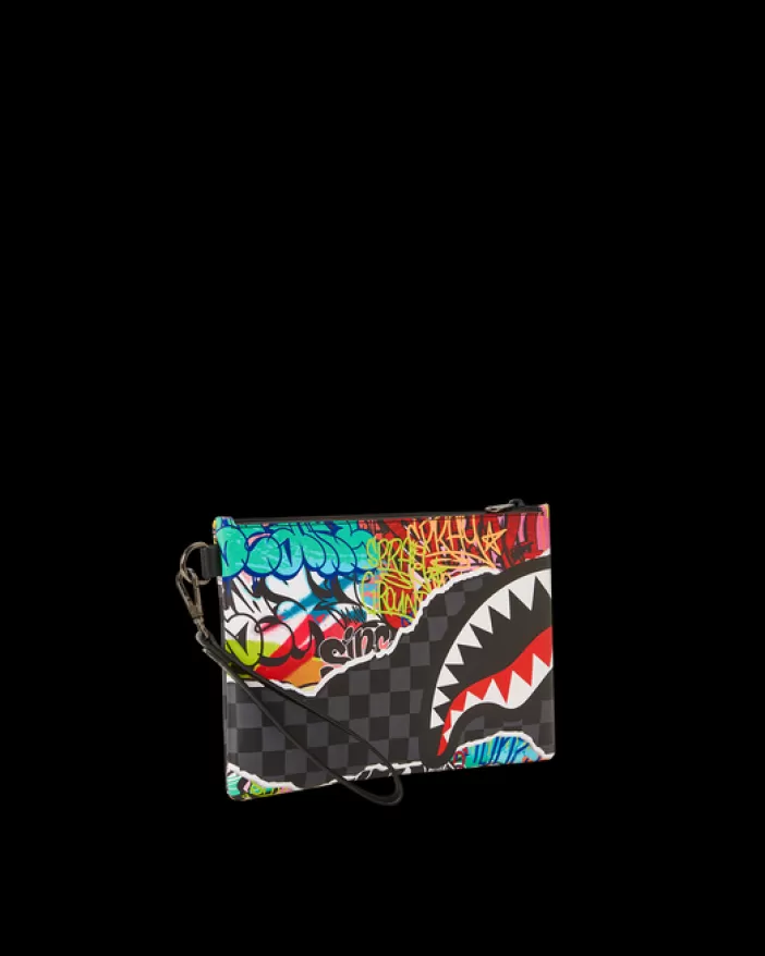 CROSSOVER CLUTCHES*Sprayground ARTISTIC PURSUIT CROSSOVER CLUTCH
