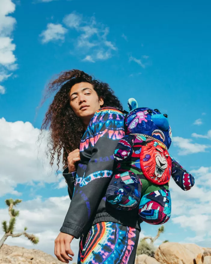 TEDDY BEAR BACKPACKS | BACKPACKS*Sprayground ASTRO TWILIGHT MONEYBEAR TEDDYBEAR BACKPACK