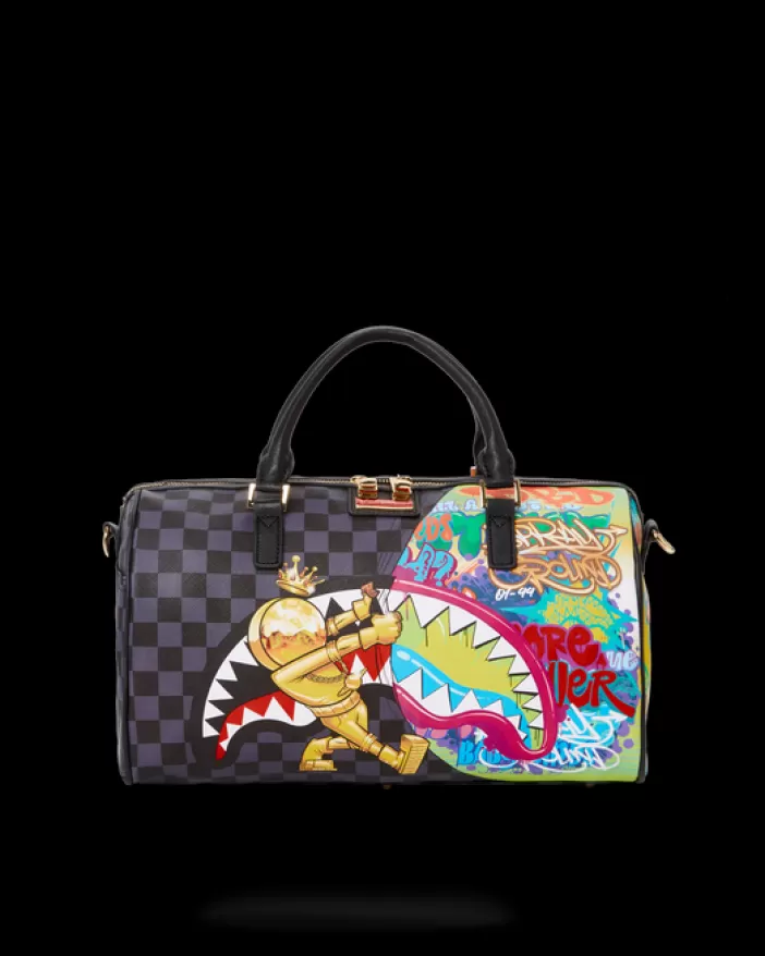 DUFFLES*Sprayground ASTROMANE SHARKS IN SPACE MINI DUFFLE