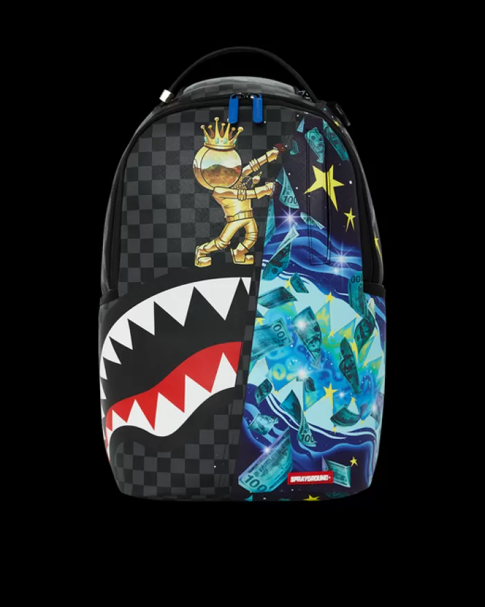 BACKPACKS*Sprayground ASTROMANE WELCOME TO MY WORLD BACKPACK (DLXV)
