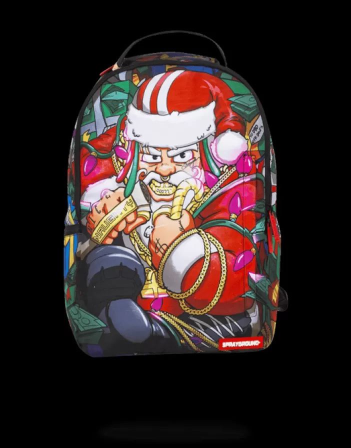BACKPACKS*Sprayground BAD SANTA