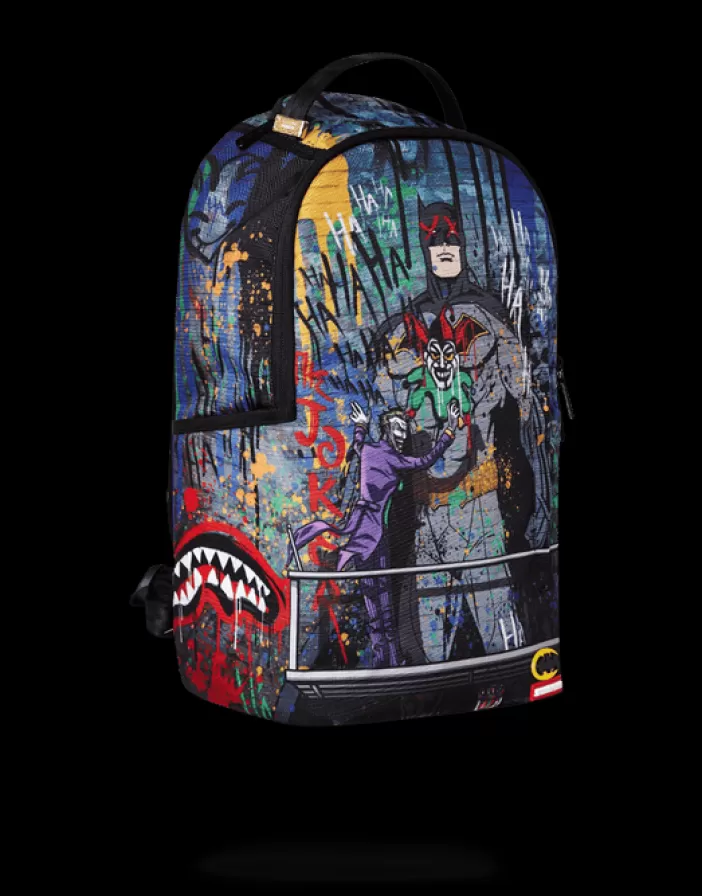 BACKPACKS*Sprayground BATMAN MURAL BY JOKER