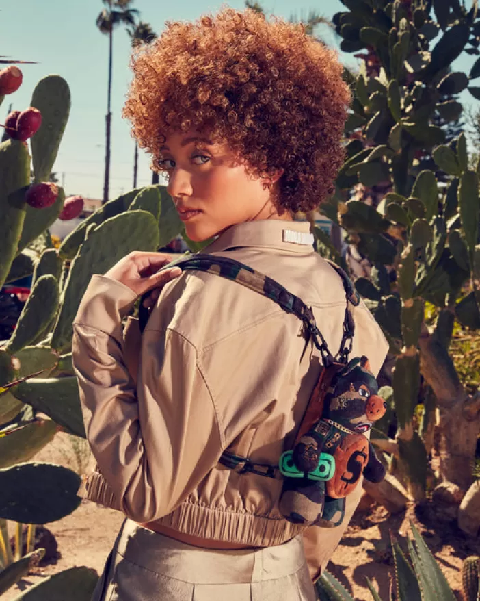 BEAR CUBS | BACKPACKS*Sprayground BEARCUB BACKPACK - CAMOCHECK MONEYBEAR