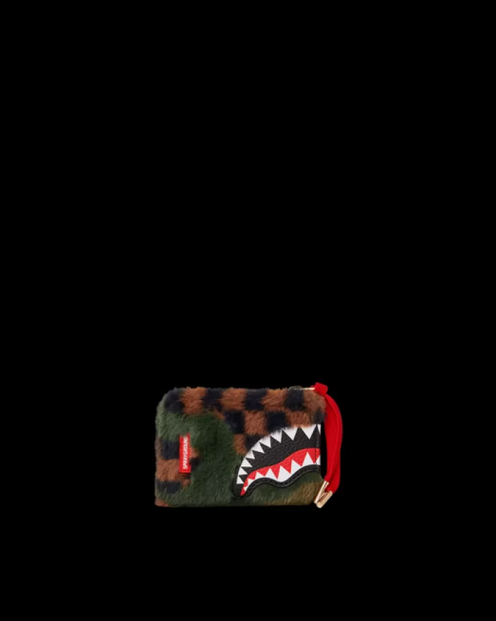 WALLETS*Sprayground BIG SKY FUR SHARK WALLET