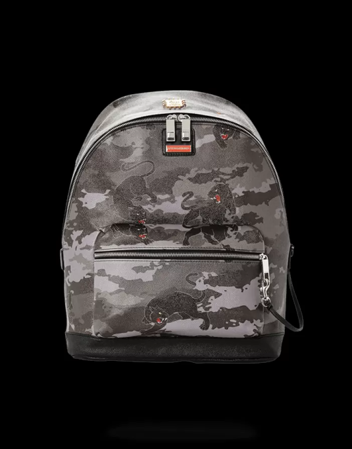 BACKPACKS*Sprayground BLACK PANTHERA CAMO EMPEROR