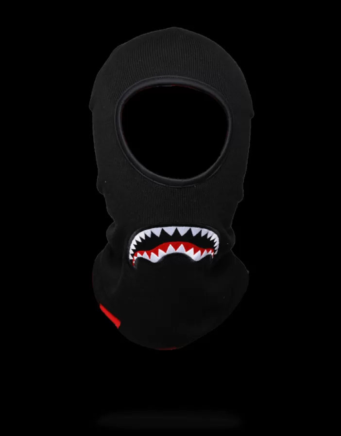 SKI MASKS*Sprayground BLACK SHARKMOUTH SKI MASK