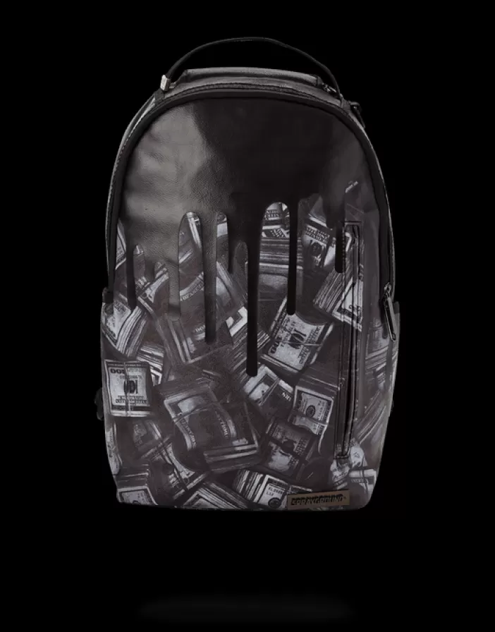 BACKPACKS*Sprayground BLACKOUT MONEY DRIPS