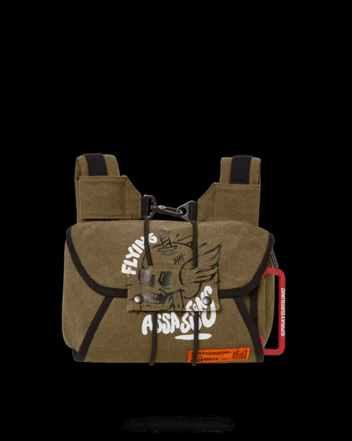 CROSSBODYS*Sprayground CALL OF DUTY FLYING ASSASSINS PARACHUTE CHESTPACK