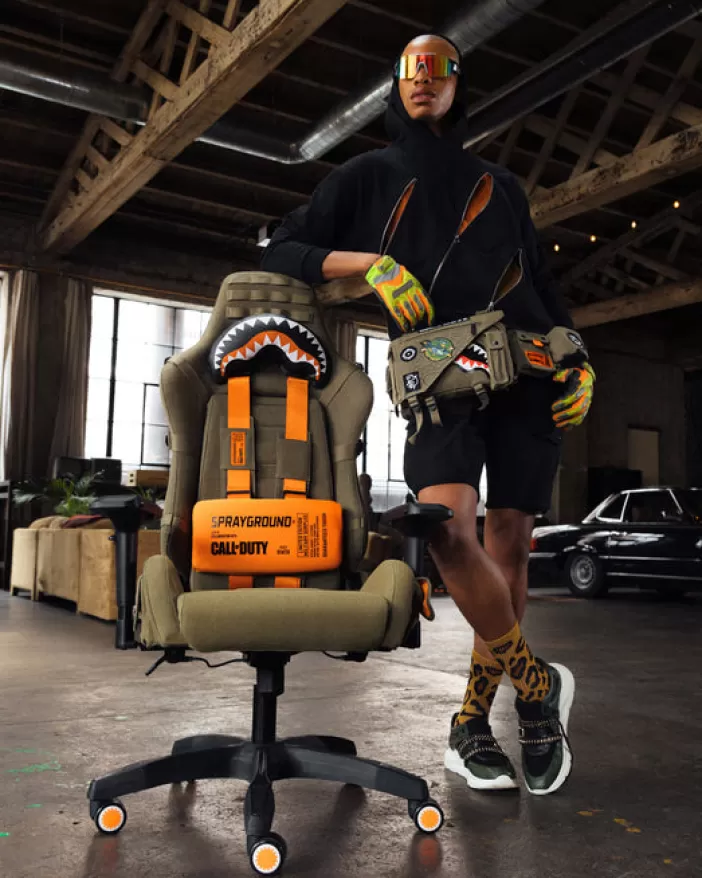 GAMING CHAIRS*Sprayground CALL OF DUTY READY FOR ACTION GAMING CHAIR