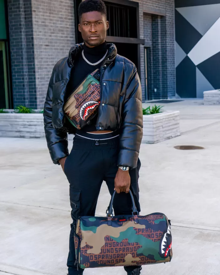 DUFFLES*Sprayground CAMO INFINITI DUFFLE