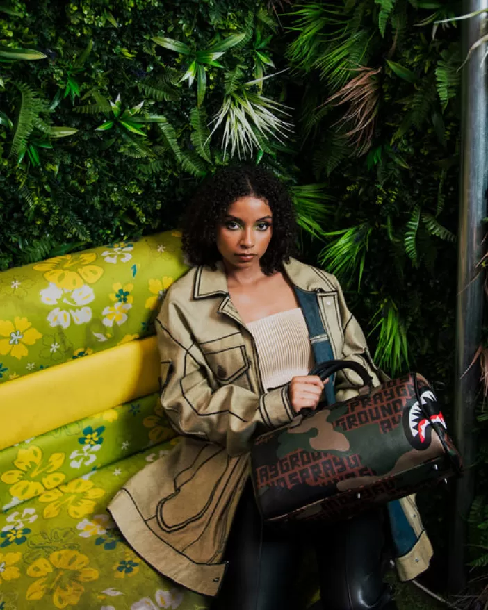 DUFFLES*Sprayground CAMO INFINITI MINI DUFFLE