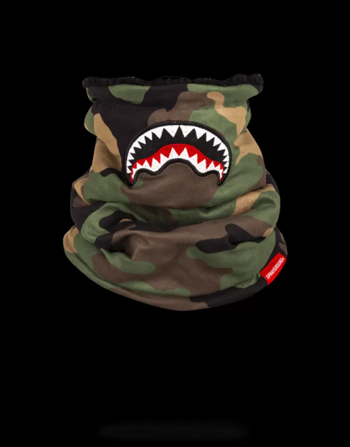 SKI MASKS*Sprayground CAMO SHARK NECK WARMER