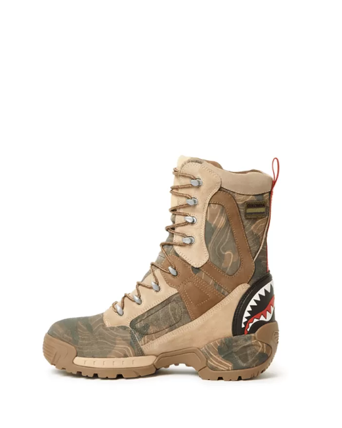 BOOTS*Sprayground CAMO TERRAIN FUERZA COBRA PARATROOPER BOOTS - MADE IN COLOMBIA NUMBERED 1/280 PAIRS