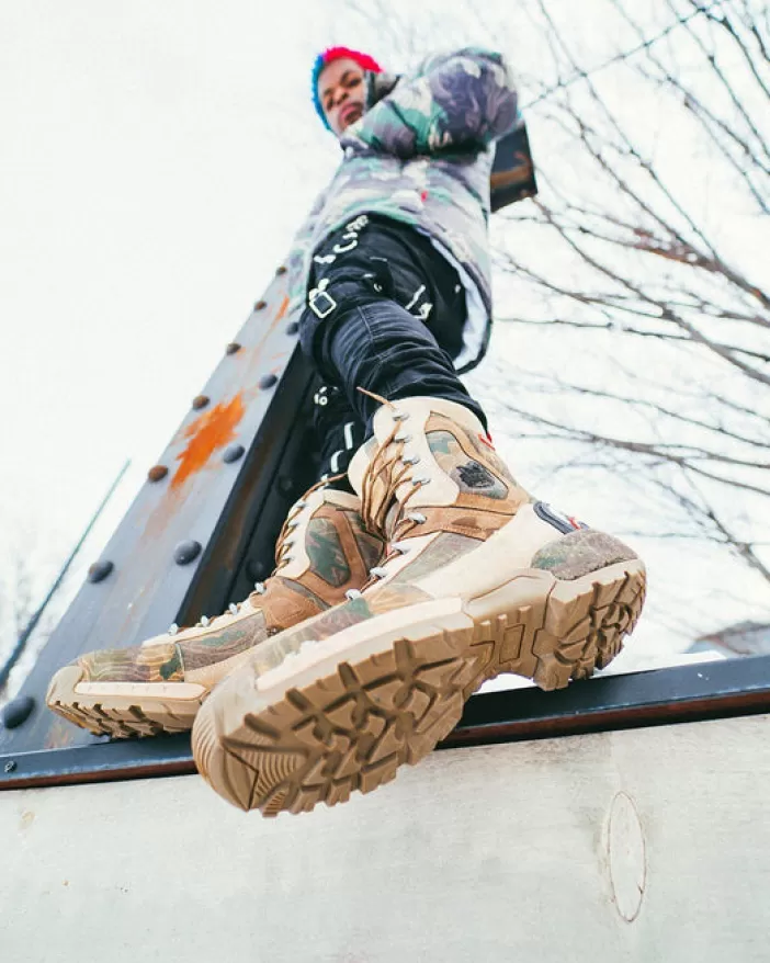 BOOTS*Sprayground CAMO TERRAIN FUERZA COBRA PARATROOPER BOOTS - MADE IN COLOMBIA NUMBERED 1/280 PAIRS