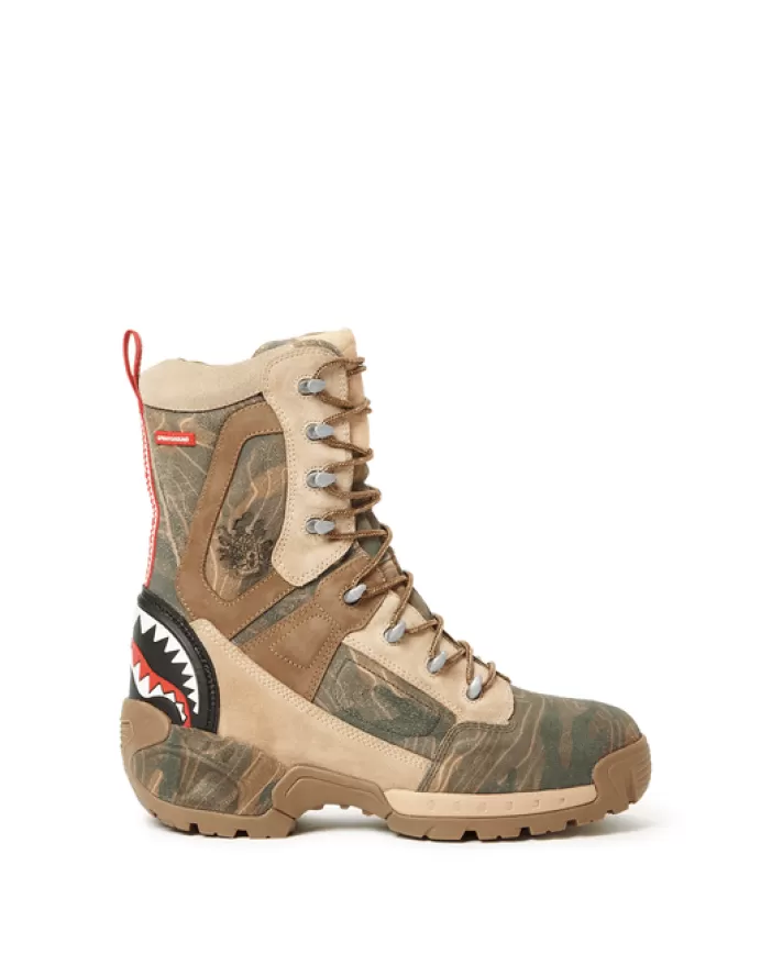 BOOTS*Sprayground CAMO TERRAIN FUERZA COBRA PARATROOPER BOOTS - MADE IN COLOMBIA NUMBERED 1/280 PAIRS