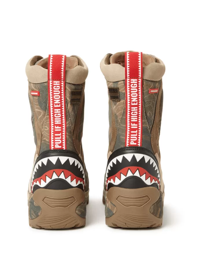 BOOTS*Sprayground CAMO TERRAIN FUERZA COBRA PARATROOPER BOOTS - MADE IN COLOMBIA NUMBERED 1/280 PAIRS