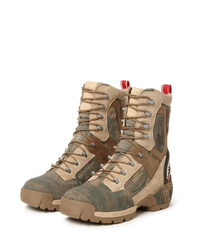 BOOTS*Sprayground CAMO TERRAIN FUERZA COBRA PARATROOPER BOOTS - MADE IN COLOMBIA NUMBERED 1/280 PAIRS