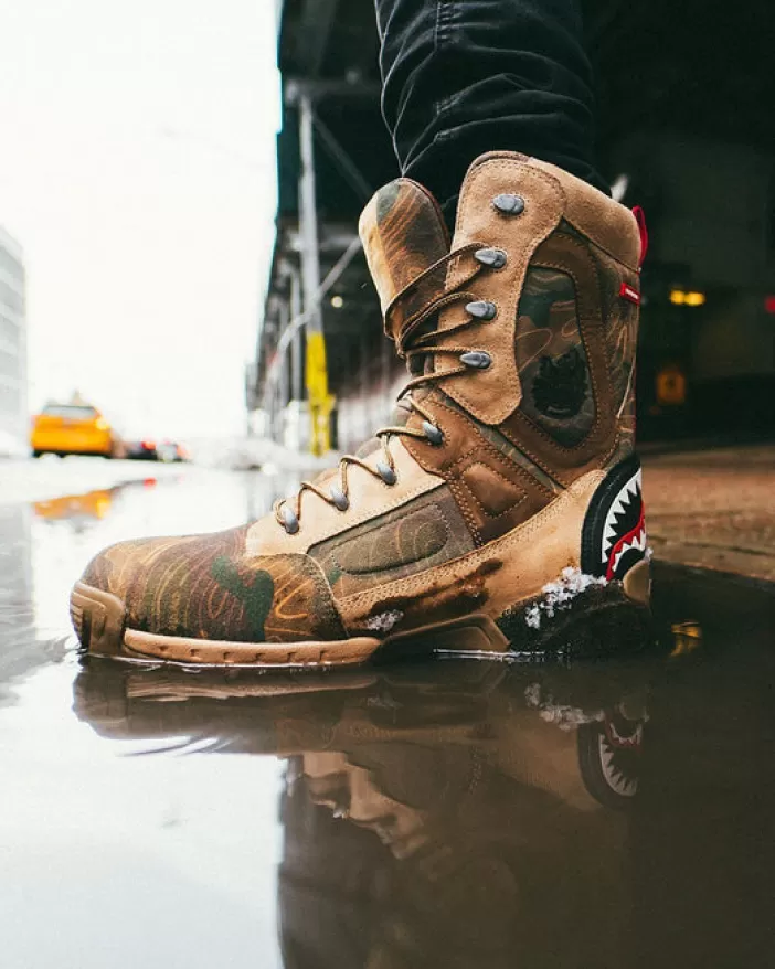 BOOTS*Sprayground CAMO TERRAIN FUERZA COBRA PARATROOPER BOOTS - MADE IN COLOMBIA NUMBERED 1/280 PAIRS